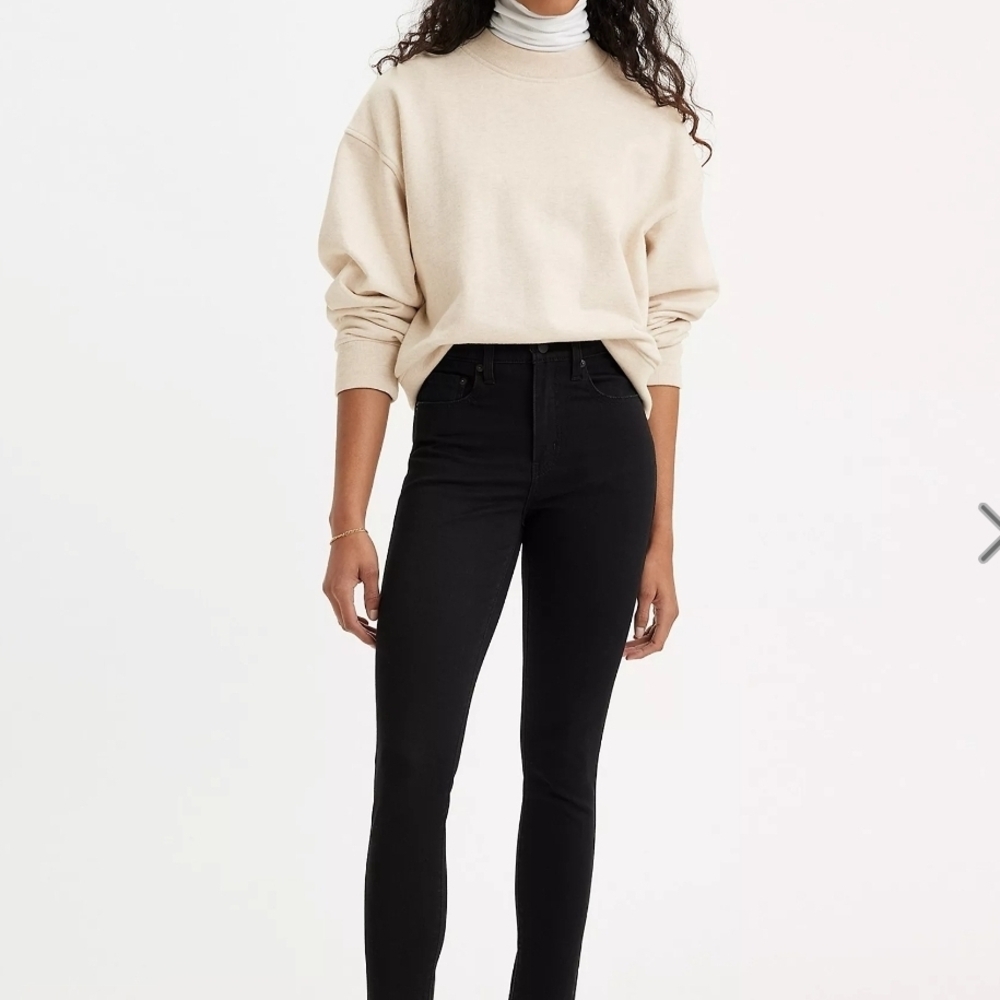 Levi's® Premium - 721 High Rise Skinny Women's Jeans - Black - 25 X 30